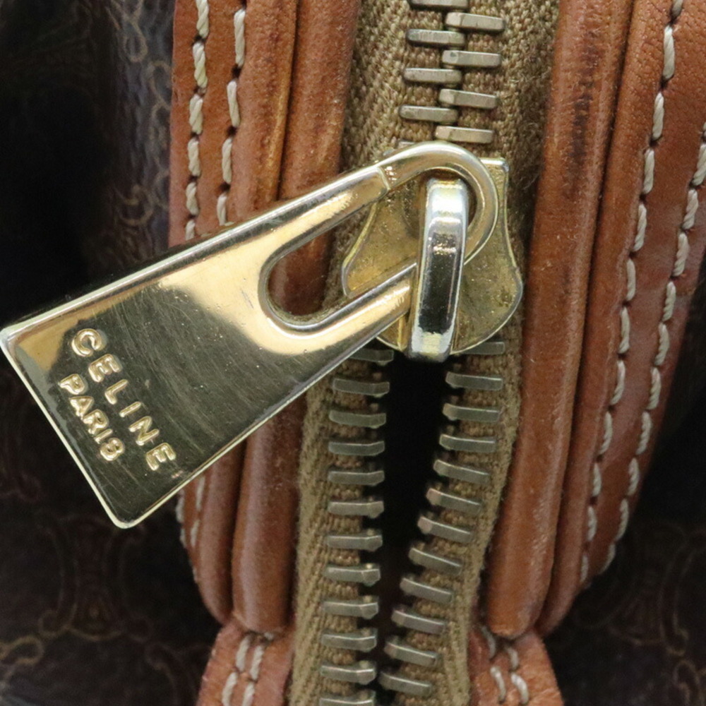 Celine Pouch Macadam Pattern Brown - image 8